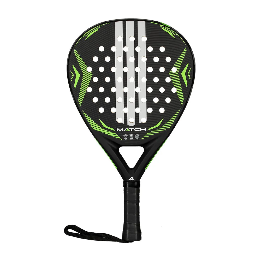 Adidas Match Black/Green 2026 - Pala de Pádel