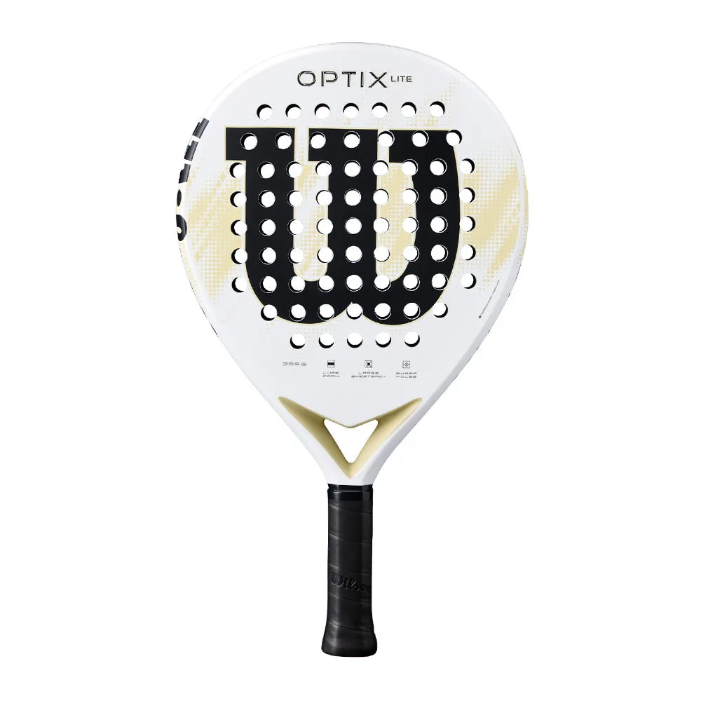 Wilson Optix V2 Lite White 2026 - Pala de Pádel